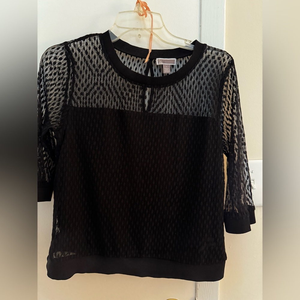 Black Sheer Women's Top - Chelsea28